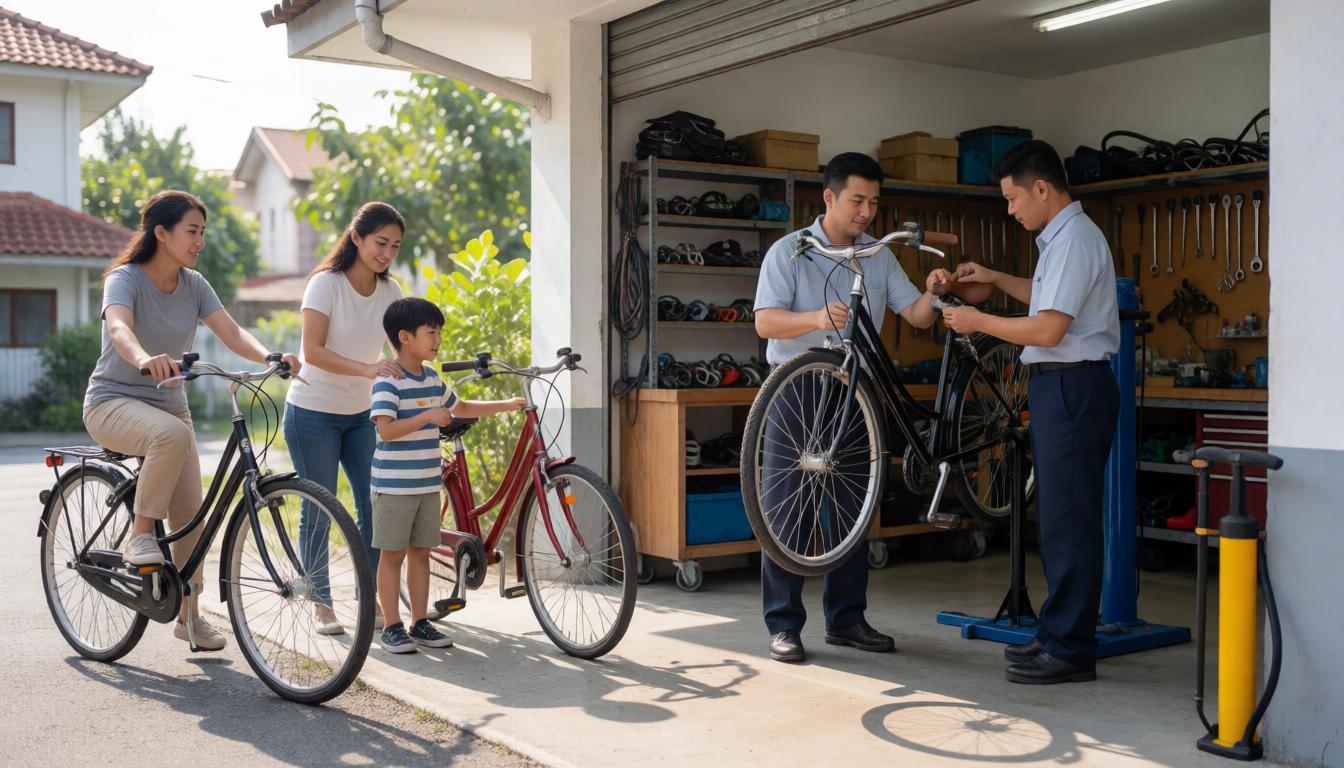 Cycle Care Hub for bicycle servicing
